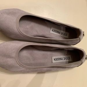 Steven Madden Grey formal Ballet Flats